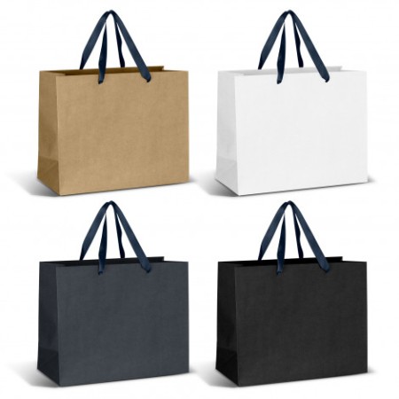 Large Ribbon Handle Paper Bag Promotional Products